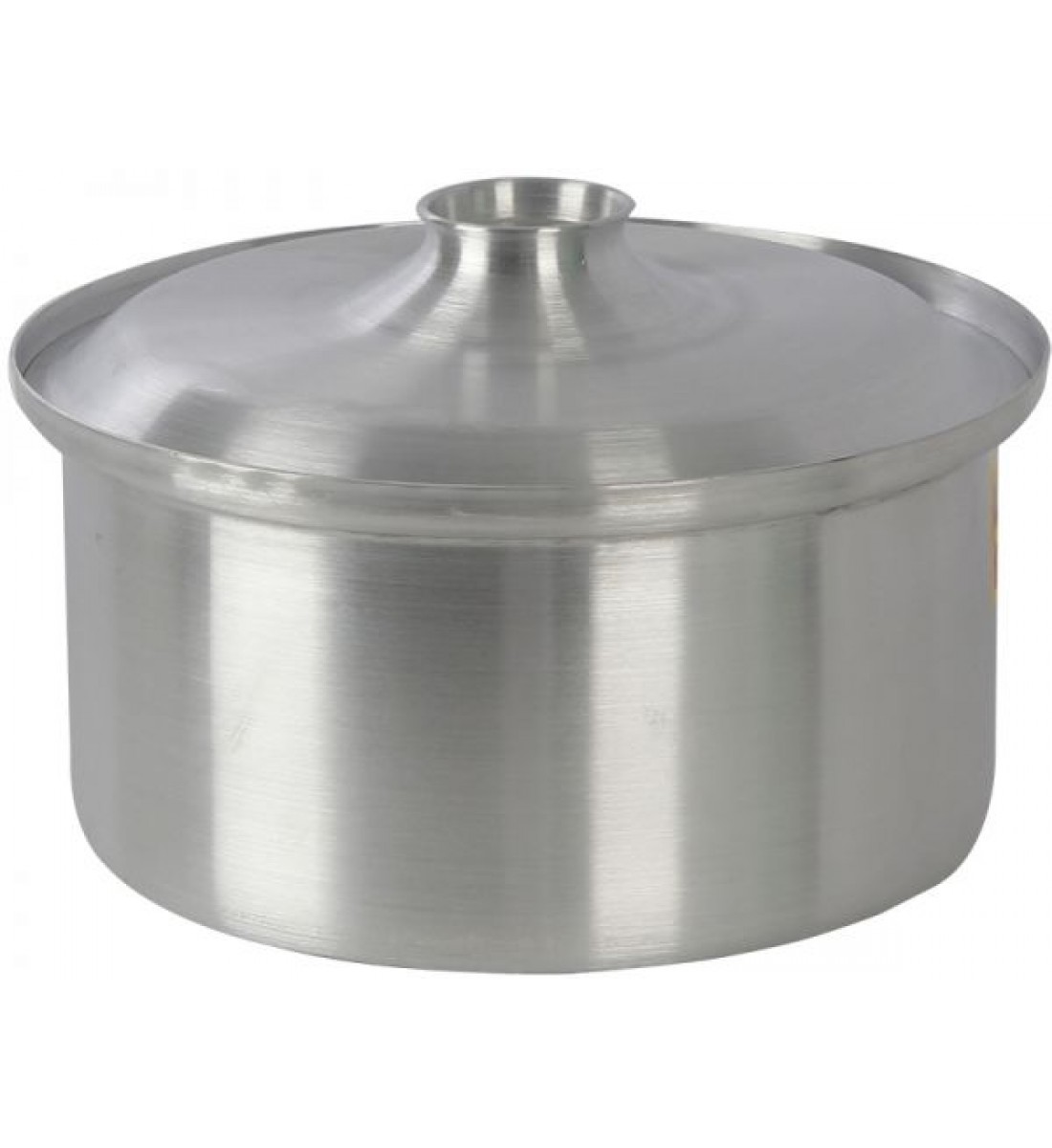 Cooked Pot 28 cm El Zenouki Gulf Suit Aluminium Cauldrons , Silver